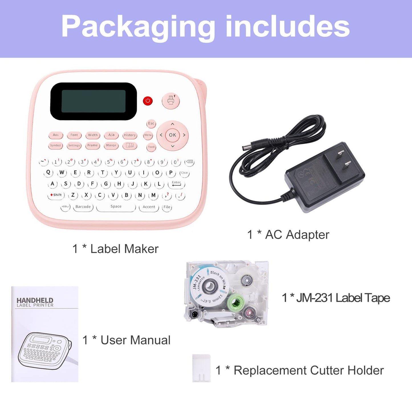 Mini Portable Label Printer