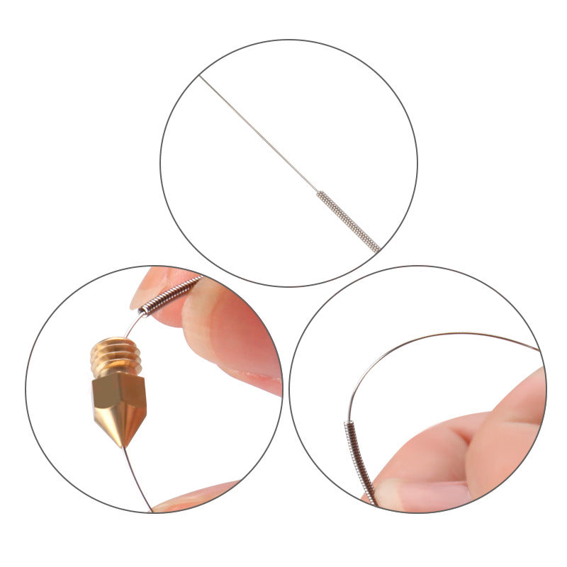 Printer Accessories Mk8 E3d Nozzle Cleaning Needle