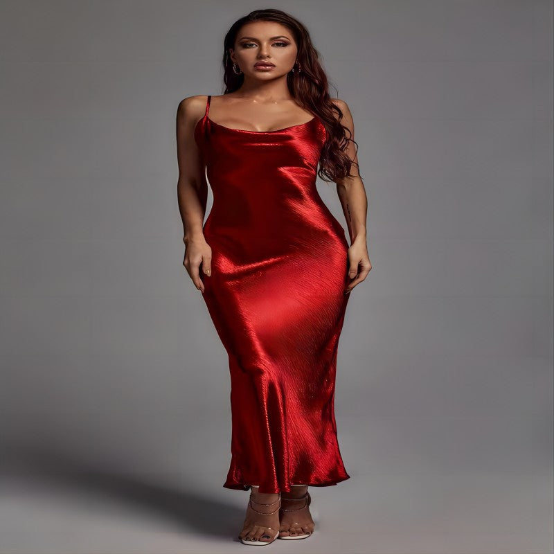 Exposed Sling Dress