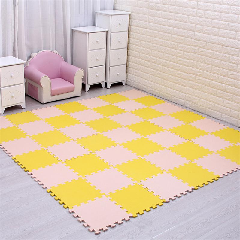 Foam stitching crawling mat