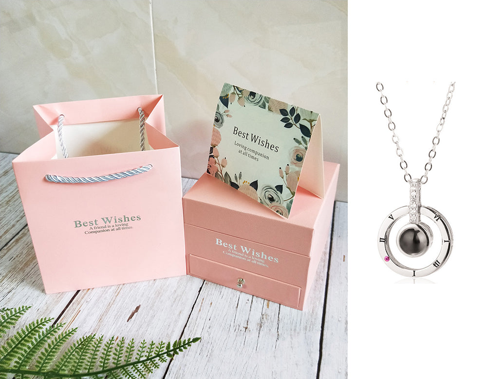 Rose Necklace Gift Set