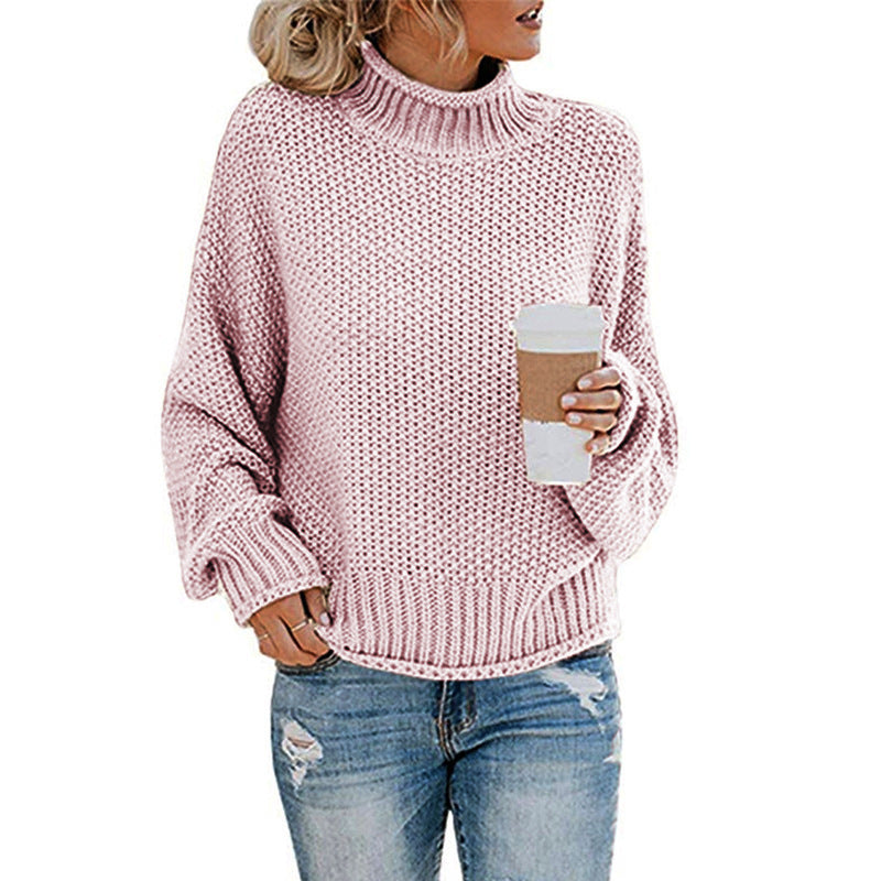 Cozy Turtleneck Cardigan