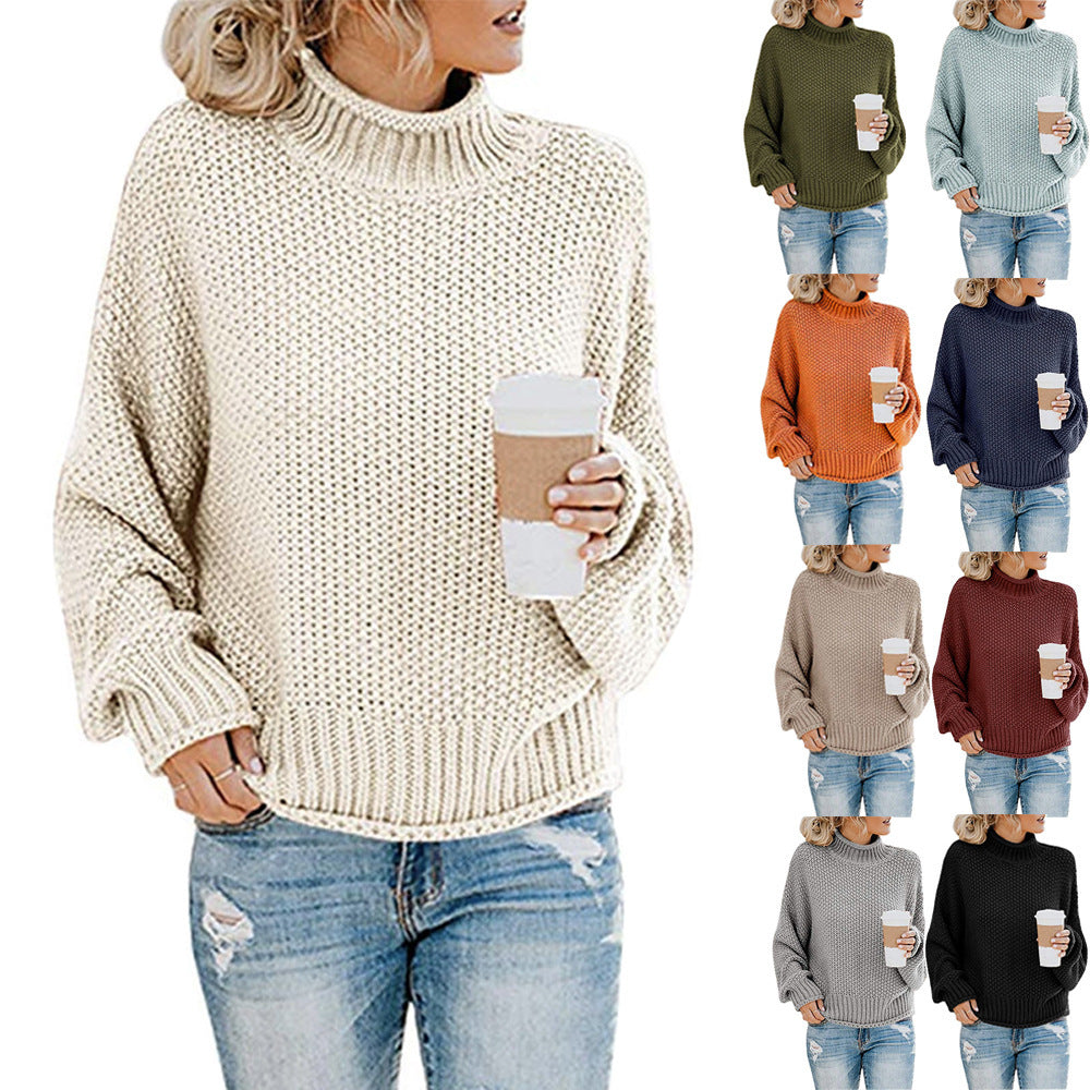 Cozy Turtleneck Cardigan
