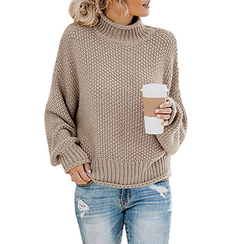 Cozy Turtleneck Cardigan