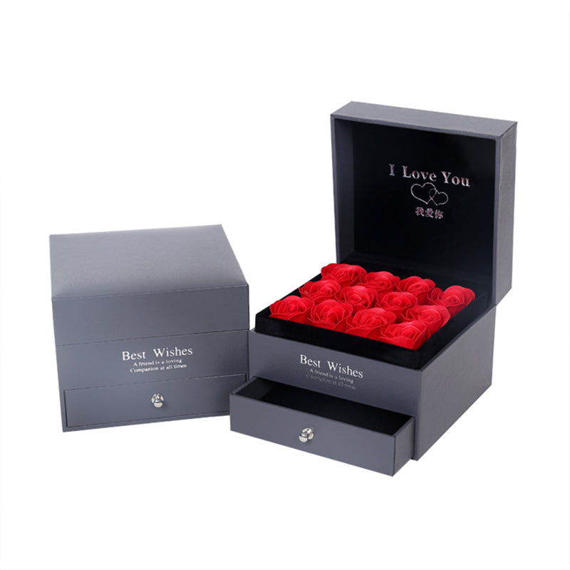 Rose Necklace Gift Set