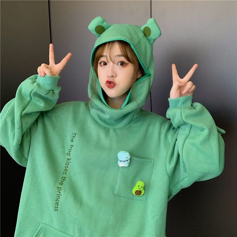 Frog Pullover Sweater