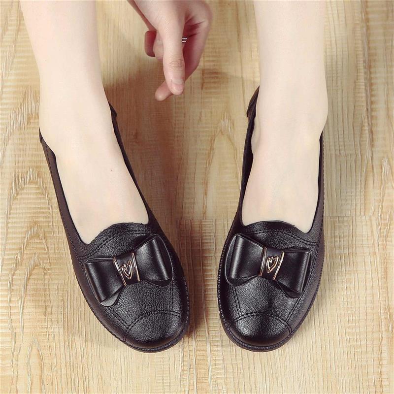 Soft Leather Shoes Women