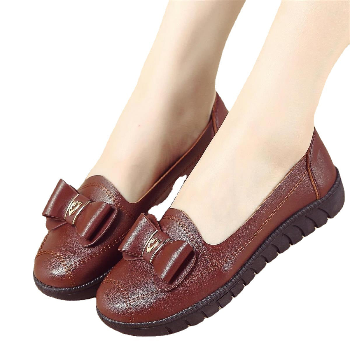 Soft Leather Shoes Women