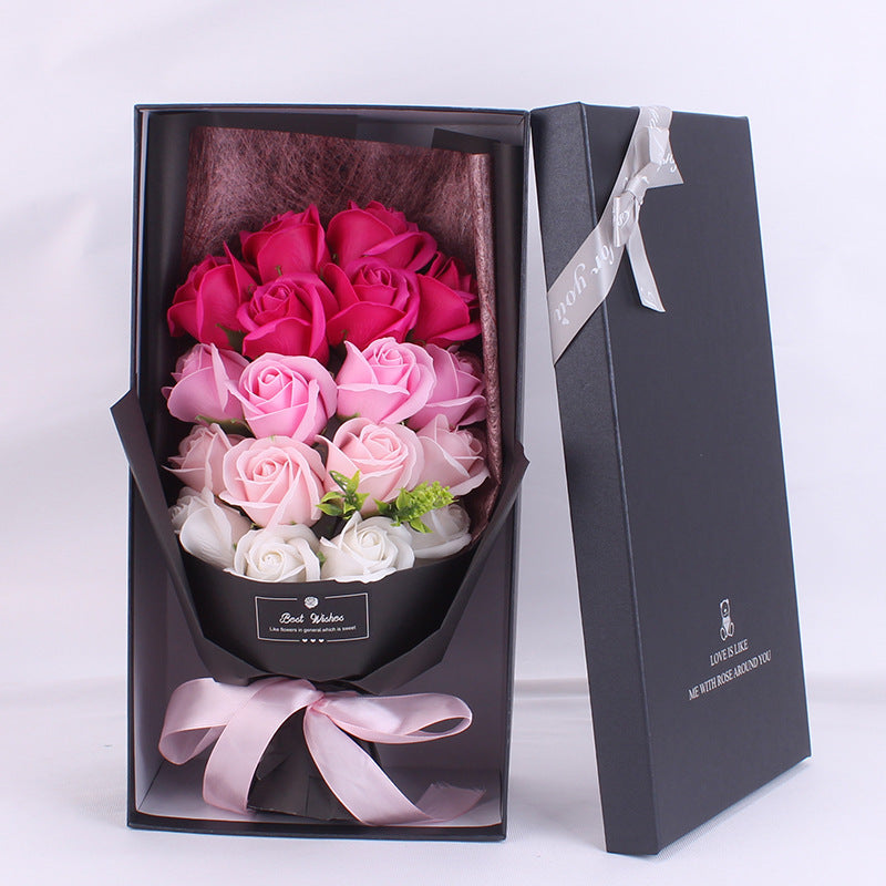 Rose Bouquet Gift Box