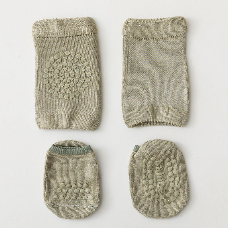 Knee Pads For Baby, Toddler, Crawling, Walking, Summer, Net, Baby Knee, Drop, Slip, Elbow Pads For Child, Knee Pads