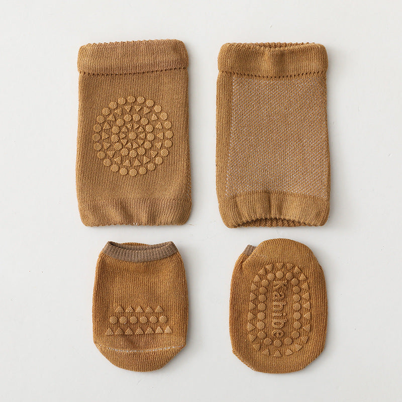 Knee Pads For Baby, Toddler, Crawling, Walking, Summer, Net, Baby Knee, Drop, Slip, Elbow Pads For Child, Knee Pads