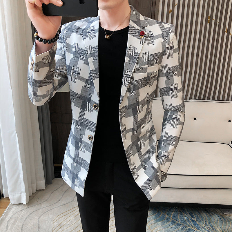 sleek Men's Slim Suits