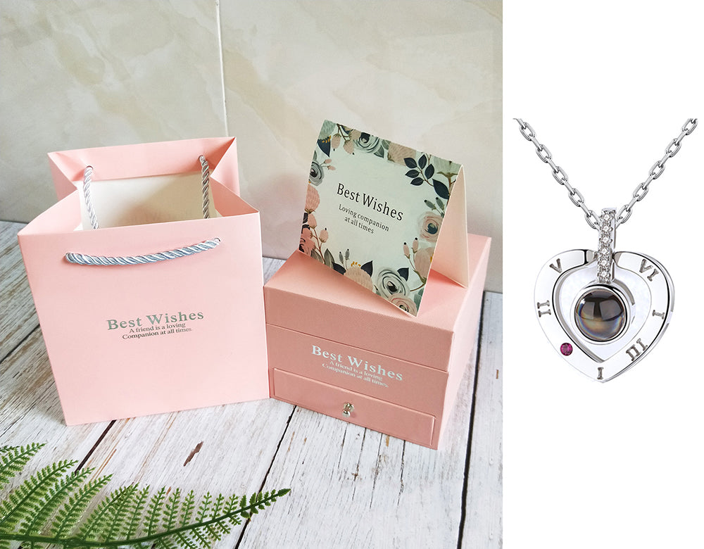 Rose Necklace Gift Set