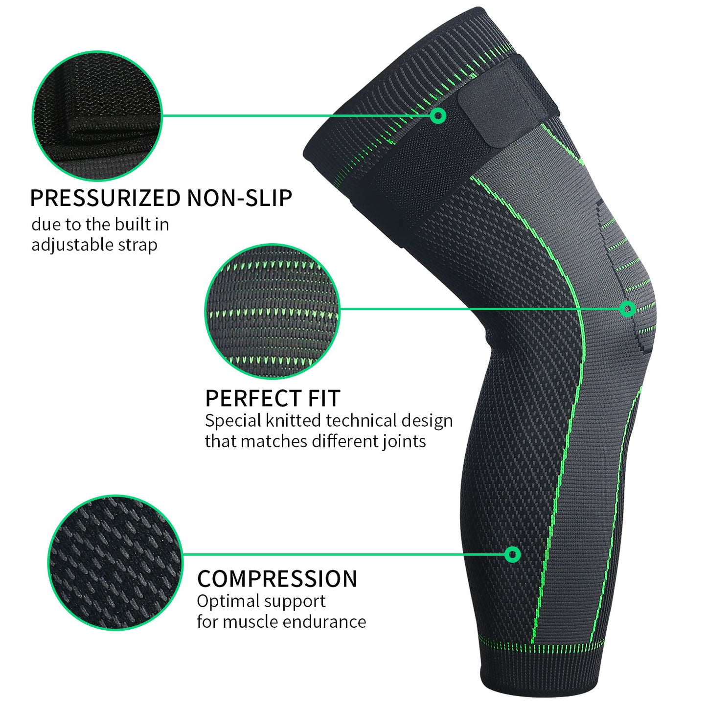 Fall And Winter Leg Protection Basketball Football Warm Knee Pads