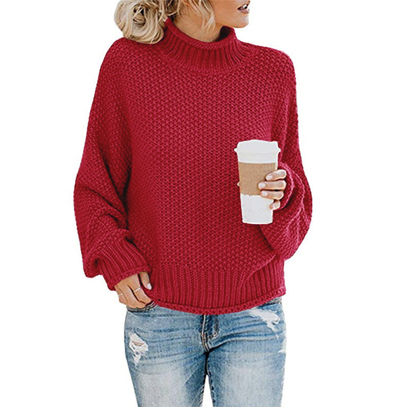 Cozy Turtleneck Cardigan