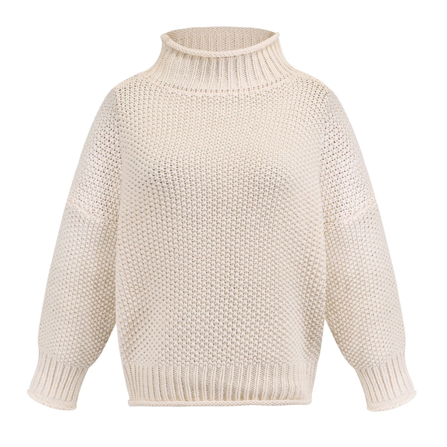 Cozy Turtleneck Cardigan
