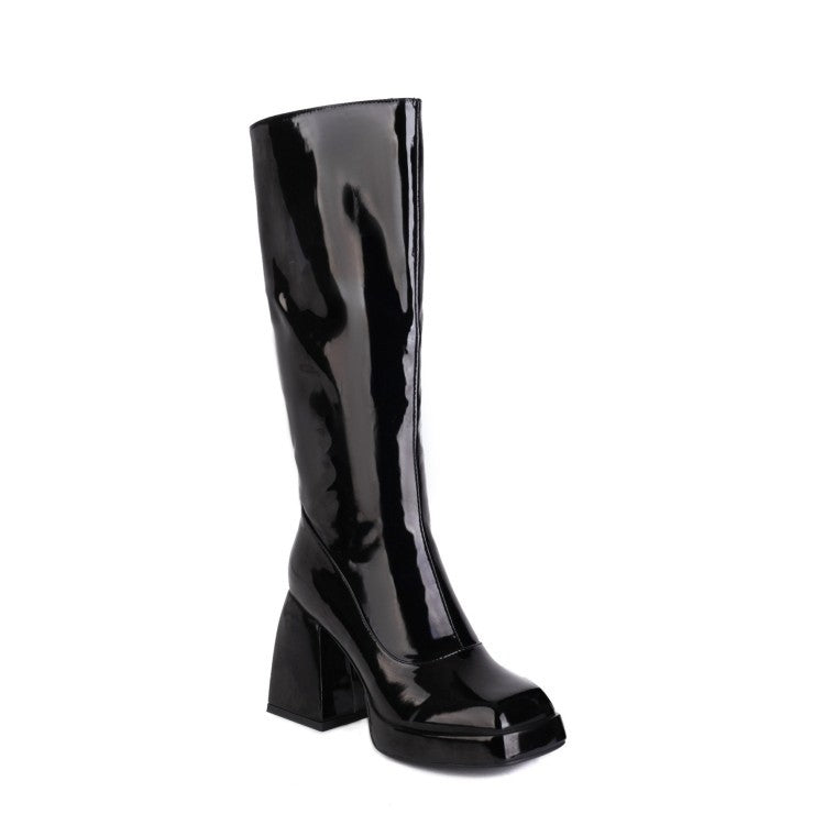 Candy Color High Boots