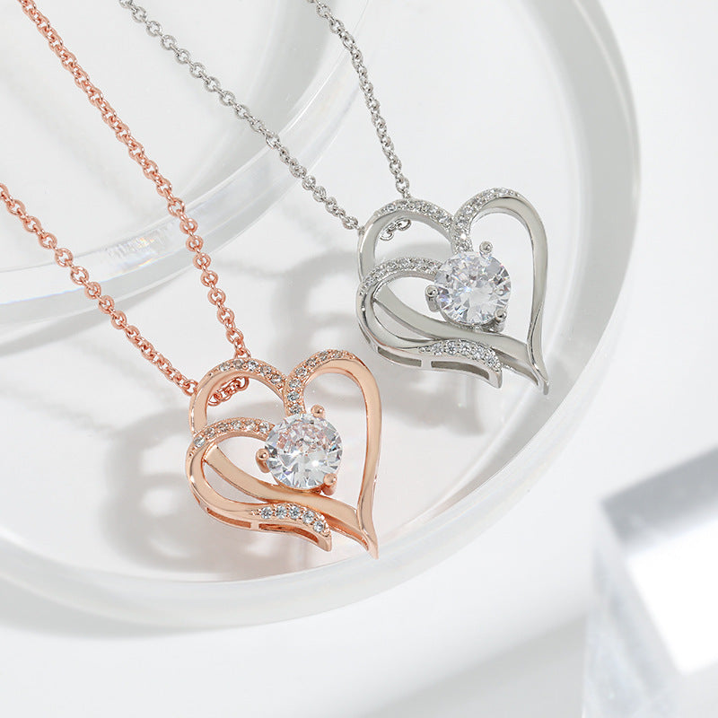 Zircon Love Necklace