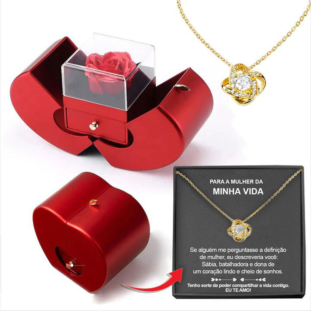 Eternal Rose Jewelry Box
