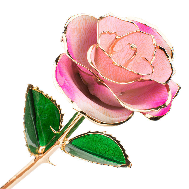 Gold-plated Rose Flower