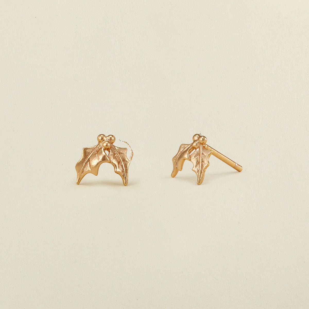 Fashion Personality December Flower Ear Studs