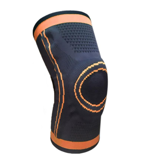 Knitted Compression Straps Basketball Knee Pads