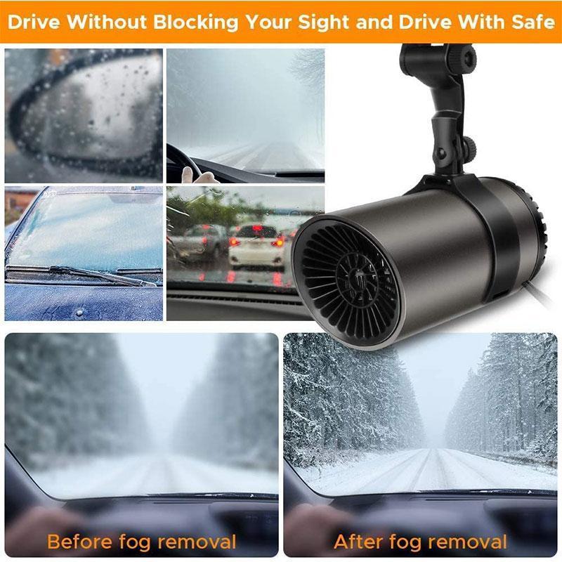 Car Window Heater Fan