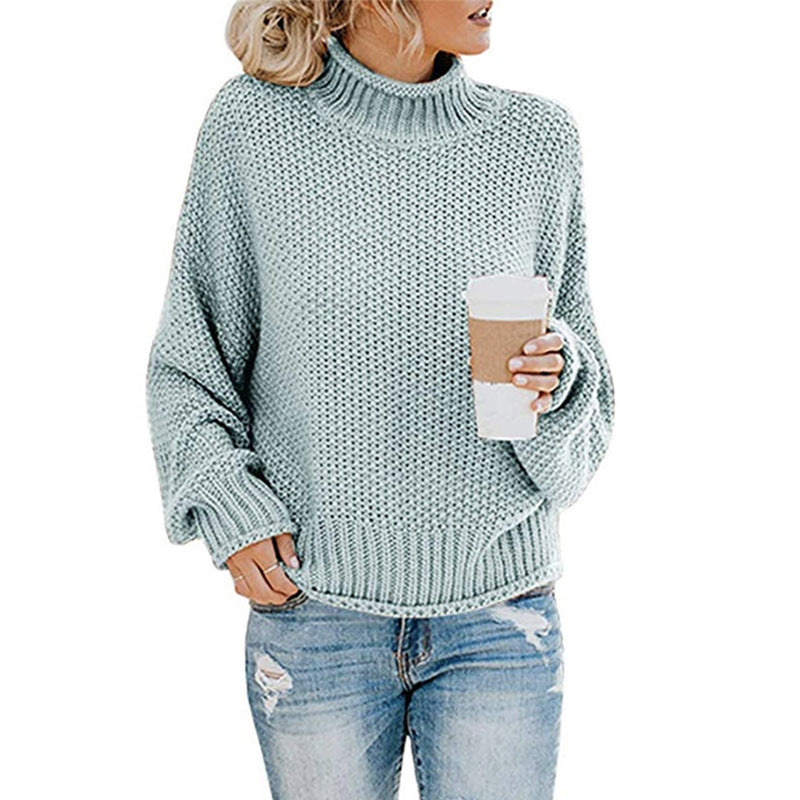 Cozy Turtleneck Cardigan
