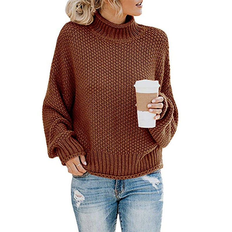 Cozy Turtleneck Cardigan