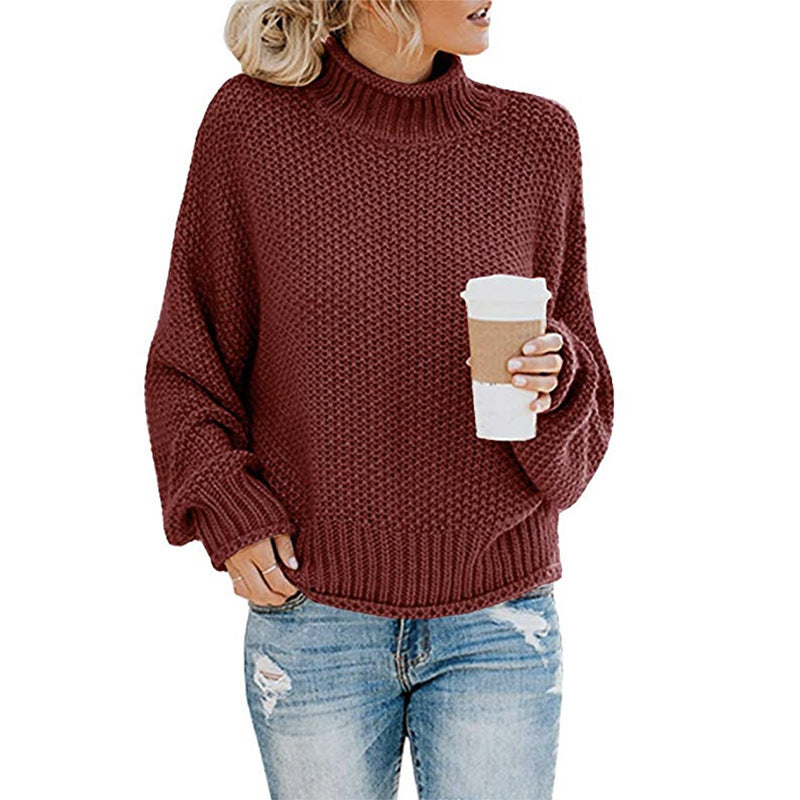Cozy Turtleneck Cardigan