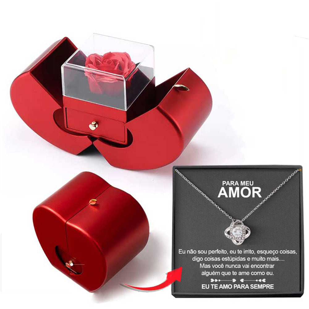 Eternal Rose Jewelry Box
