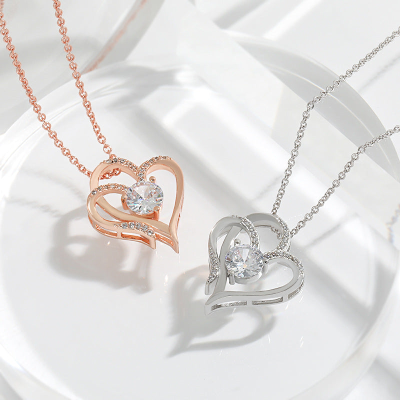 Zircon Love Necklace