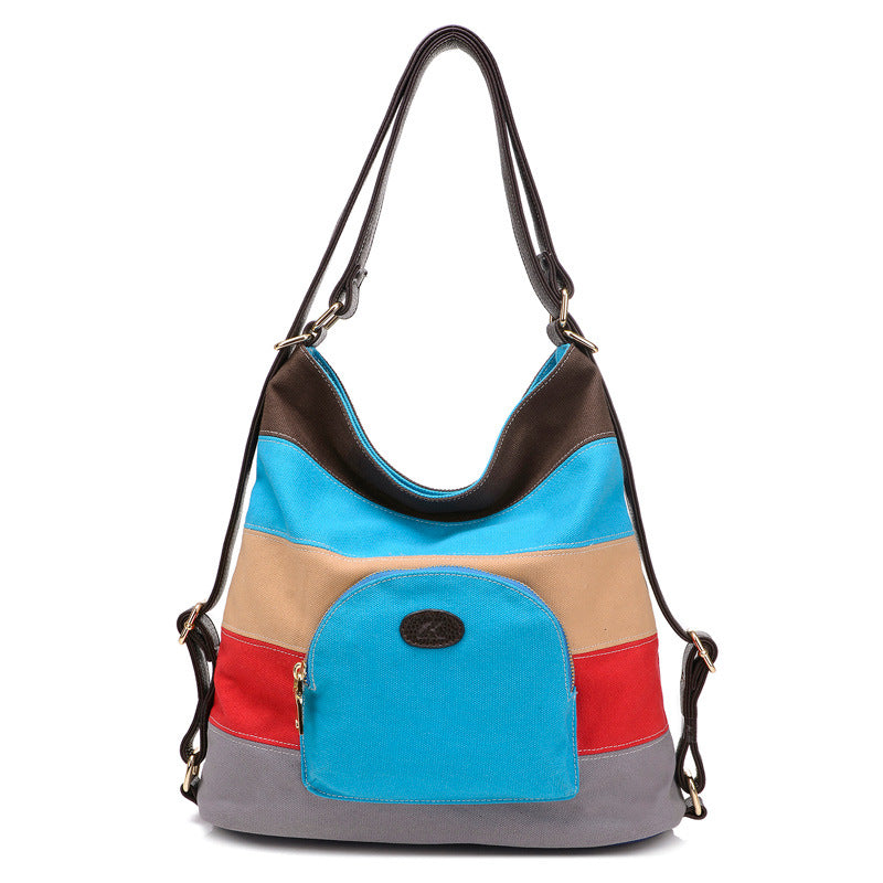 Canvas Chic Messenger Bag