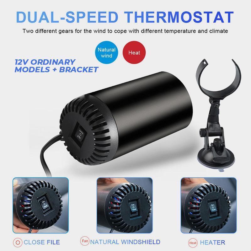 Car Window Heater Fan