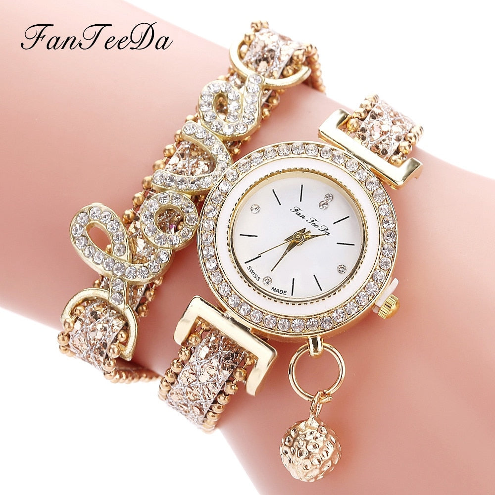 Women's Rhinestone Watch