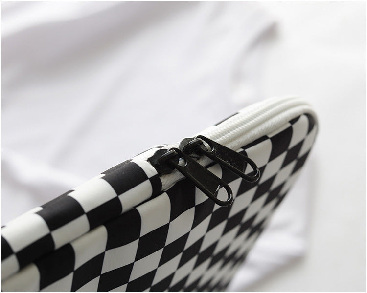 Checkered File Bag