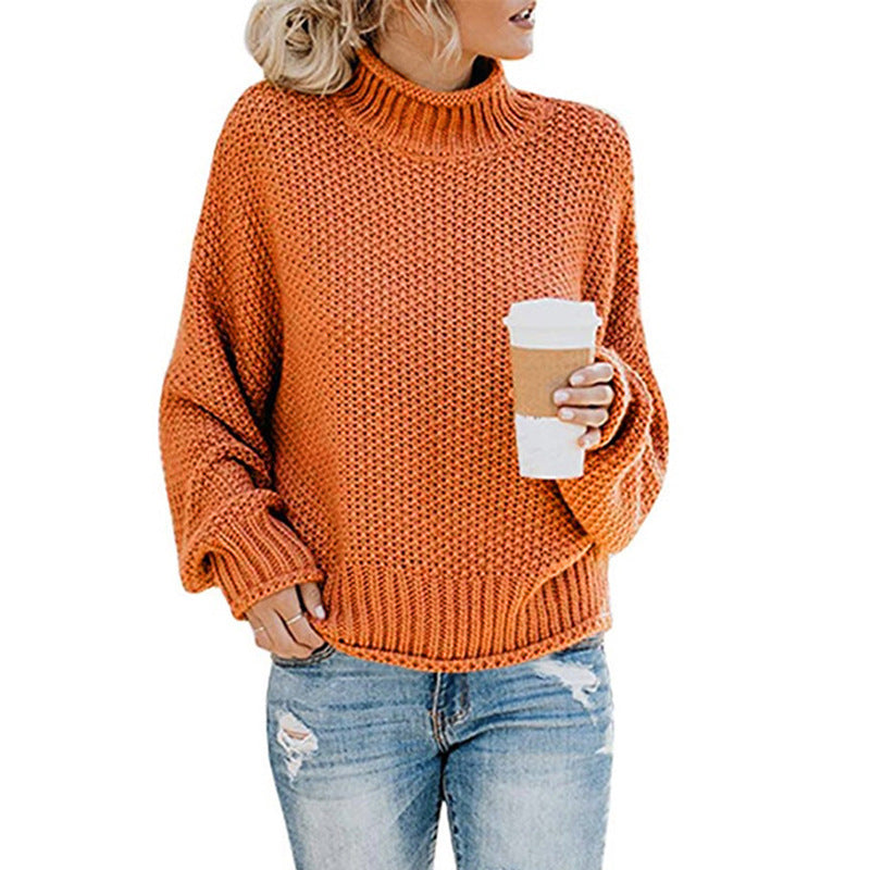 Cozy Turtleneck Cardigan