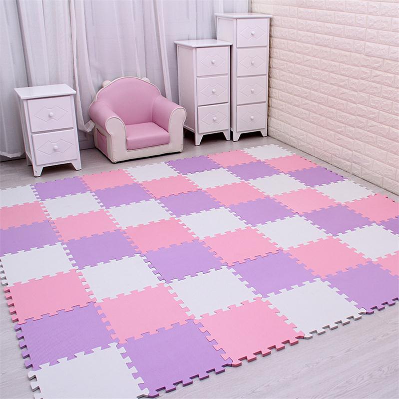 Foam stitching crawling mat