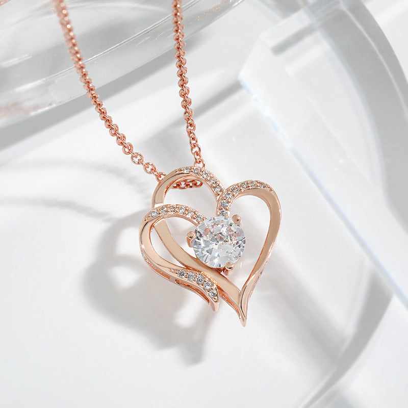 Zircon Love Necklace