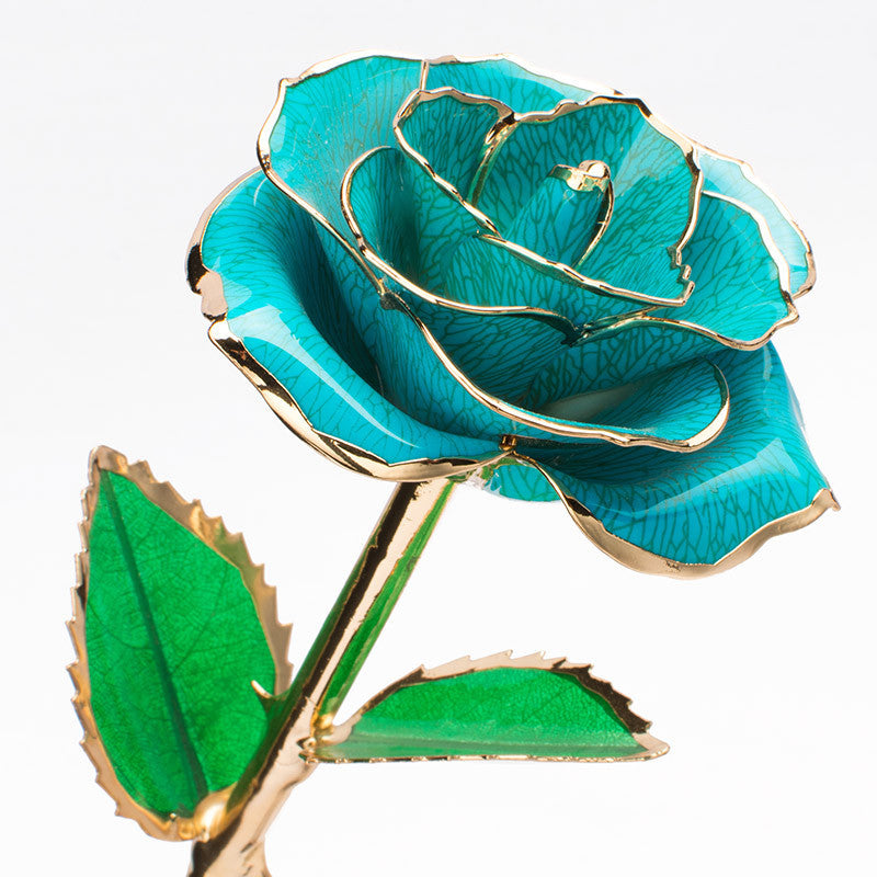 Gold-plated Rose Flower