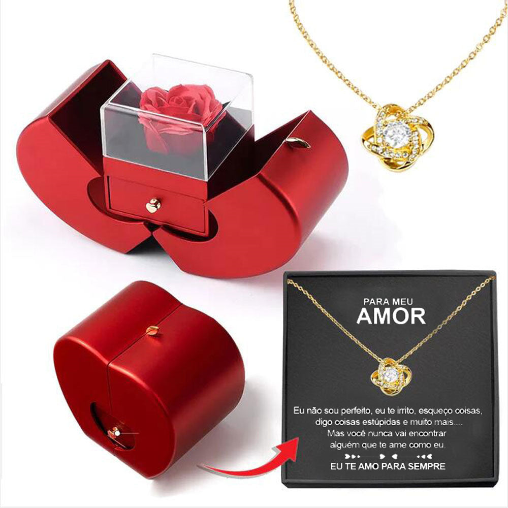 Eternal Rose Jewelry Box