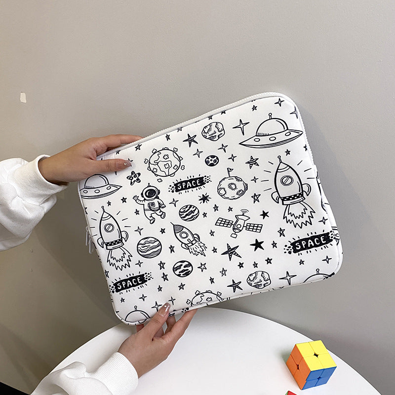 Checkered File Bag