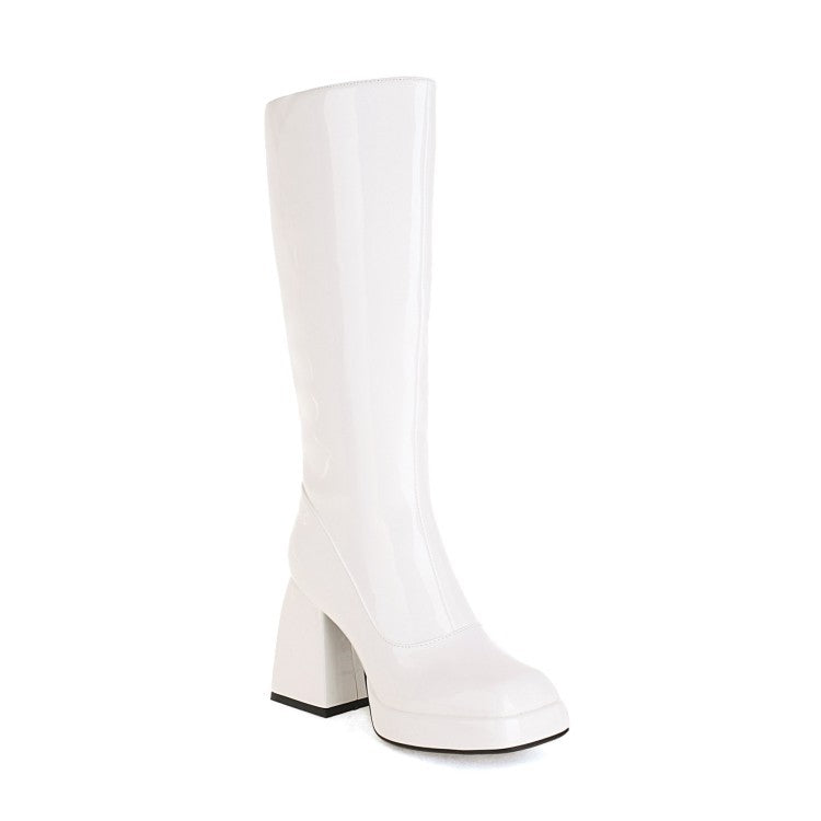 Candy Color High Boots
