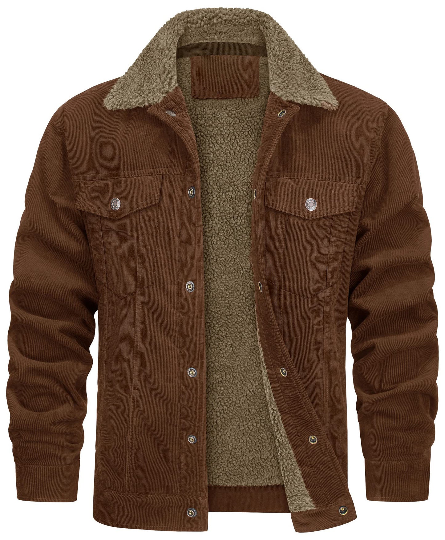 Corduroy Plush Jacket