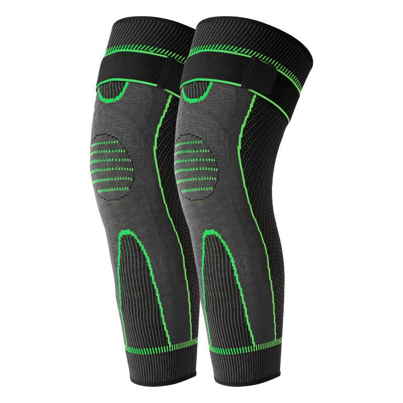 Men's And Women's Knitted Riding Long Lace Up Knee Pads