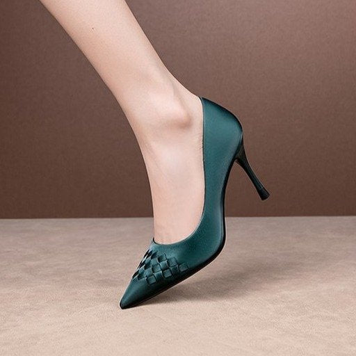 Pointed Shallow Mouth Stiletto Fashion Shoes for women