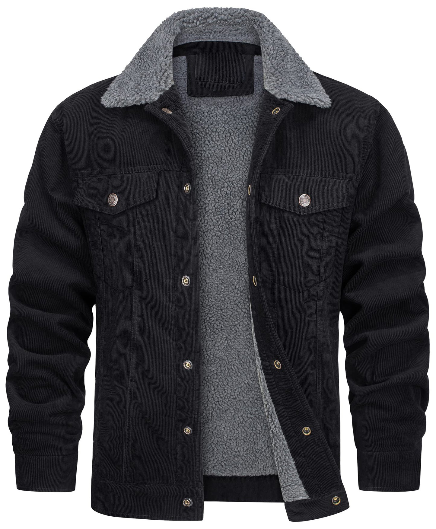 Corduroy Plush Jacket