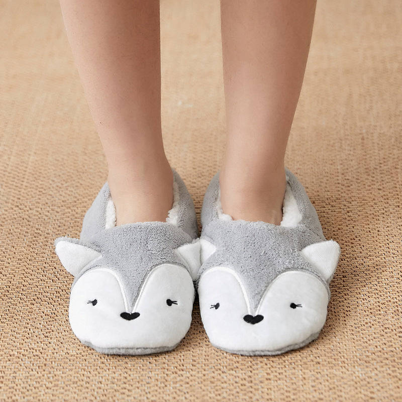 Cartoon Coral Slippers