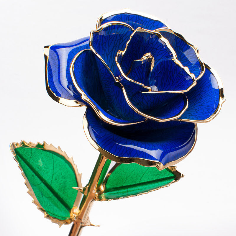 Gold-plated Rose Flower