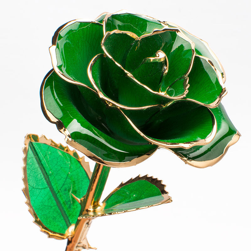 Gold-plated Rose Flower